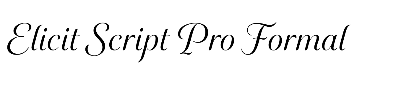 Elicit Script Pro Formal